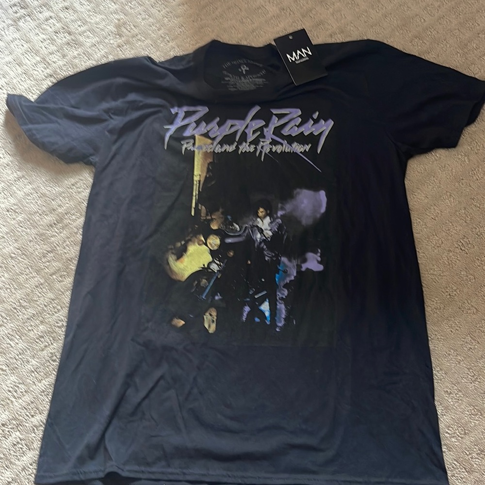 Prince, purple rain, men’s T-shirt.